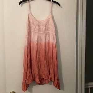 Pink ombré sundress